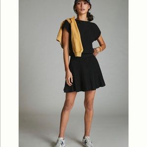 Maeve for Anthropologie- Ruth Mini Sweater Dress - Black